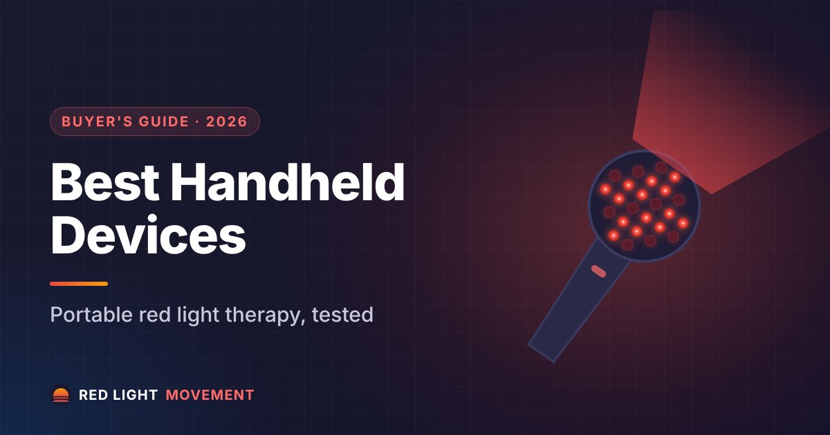 Best Handheld Red Light Therapy Devices 2026