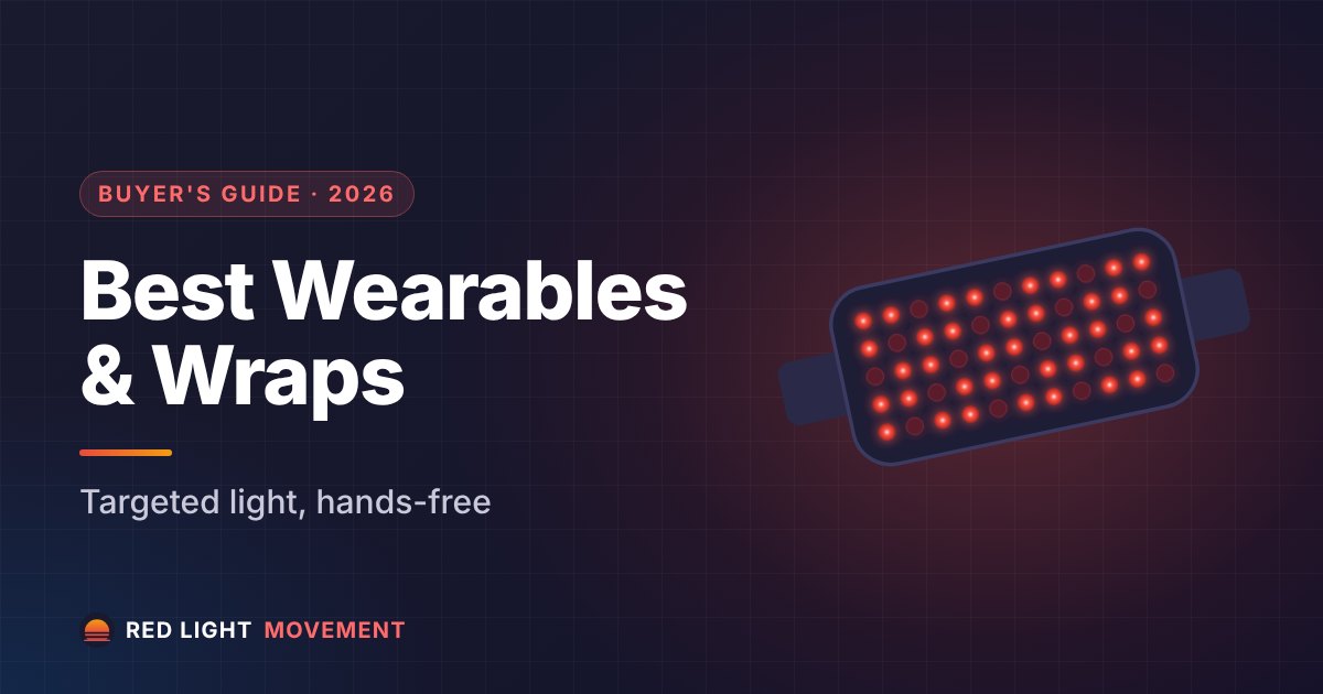 Best Red Light Therapy Wearables & Wraps