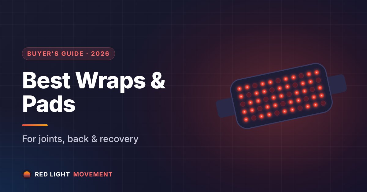 Best Red Light Therapy Wraps & Pads 2026