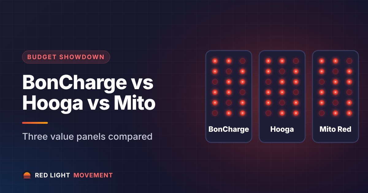 BonCharge vs Hooga vs Mito Red: Budget Showdown