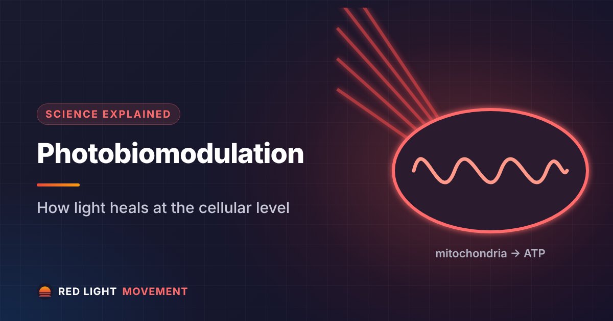 Photobiomodulation: How Light Heals at the Cellular Level