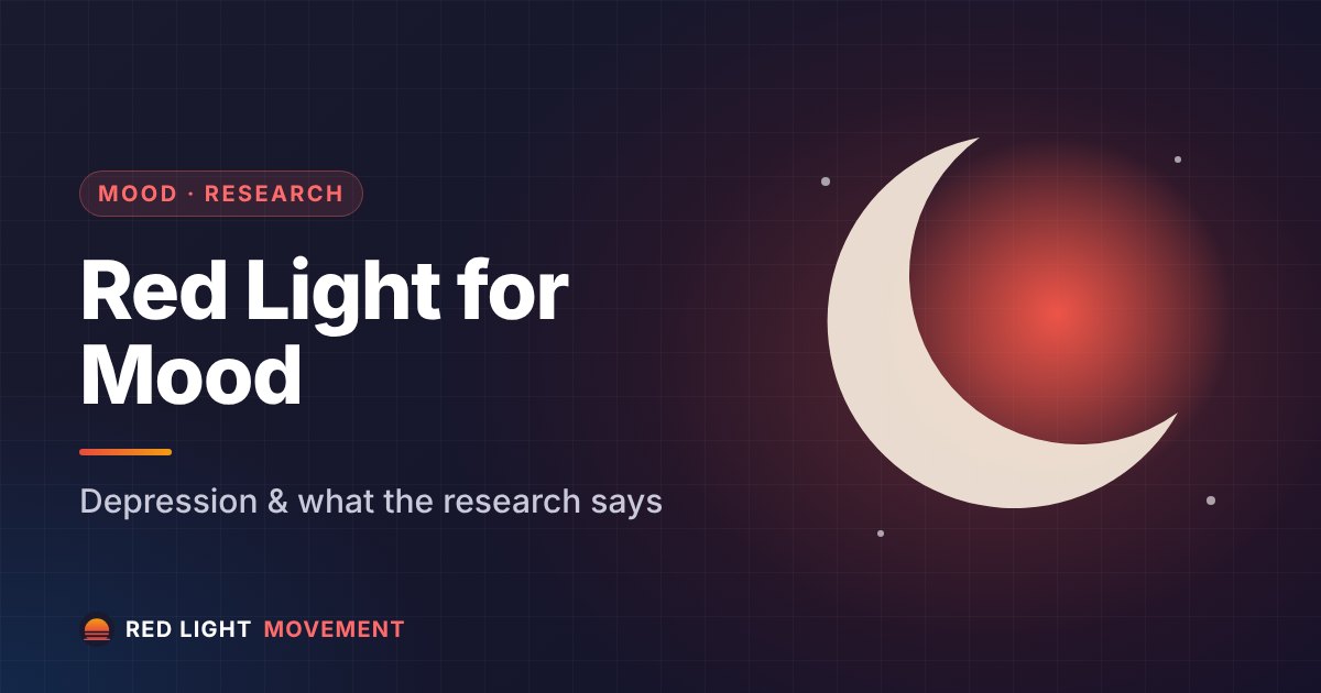 Red Light Therapy for Depression & Mood: What the Research Says