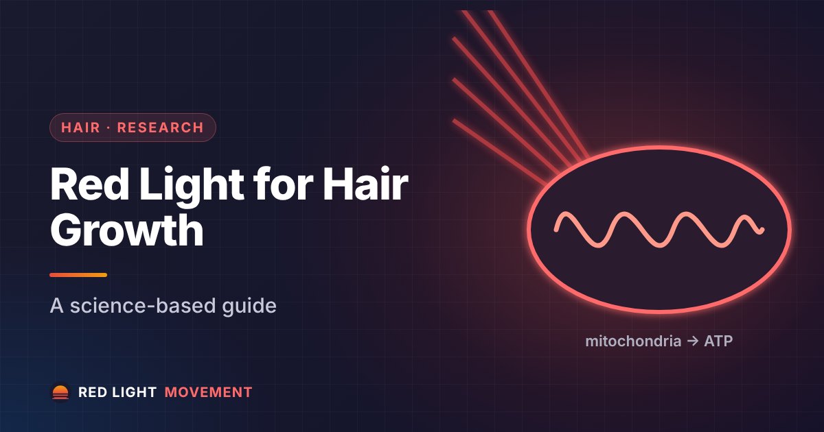 Red Light Therapy for Hair Growth: A Science-Based Guide