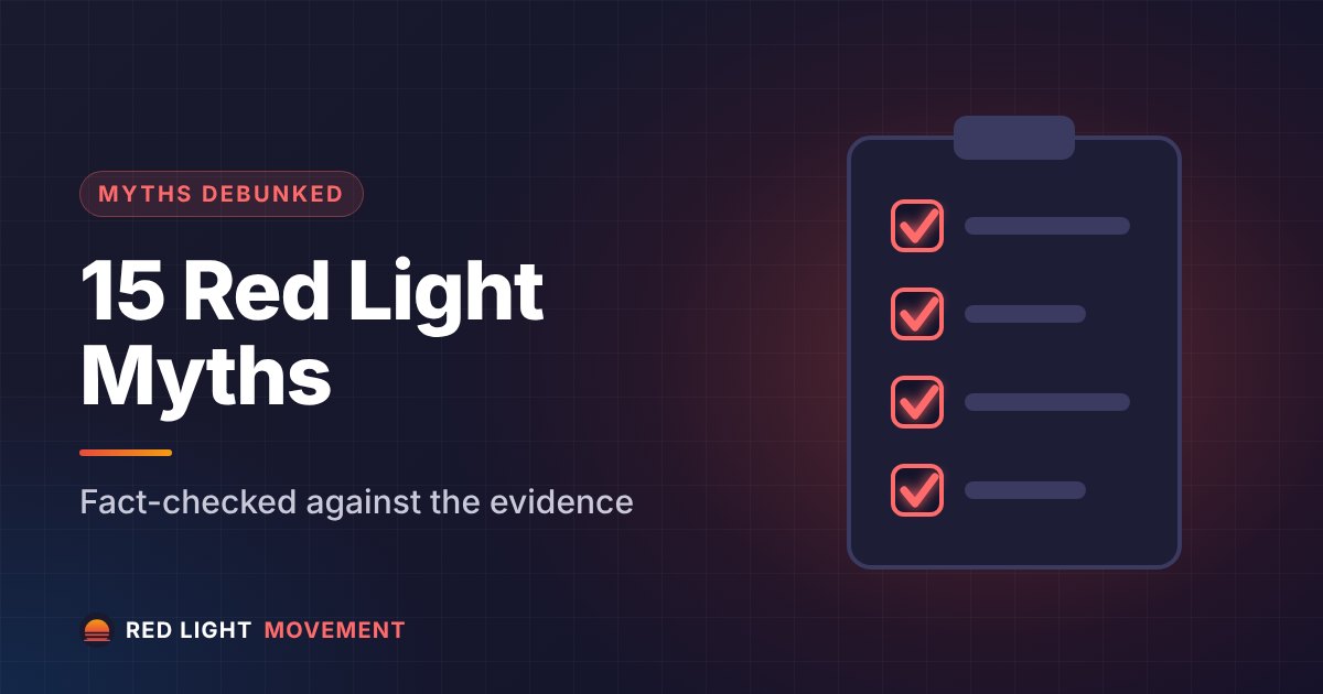 Red Light Therapy Myths Debunked: 15 Common Misconceptions