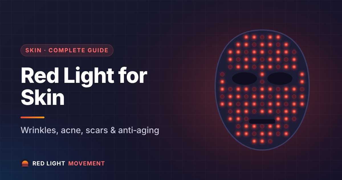 Best Red Light Therapy for Skin: Complete Guide to Wrinkles, Acne, Scars & Anti-Aging