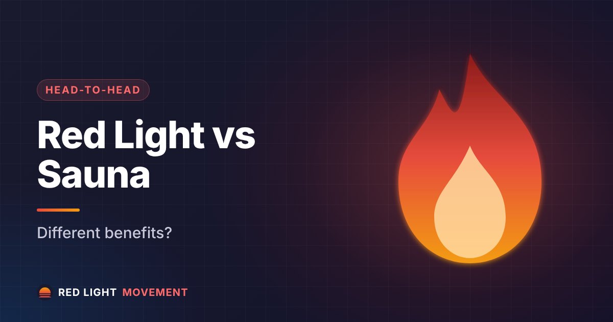 Red Light Therapy vs Infrared Sauna: Different Benefits?
